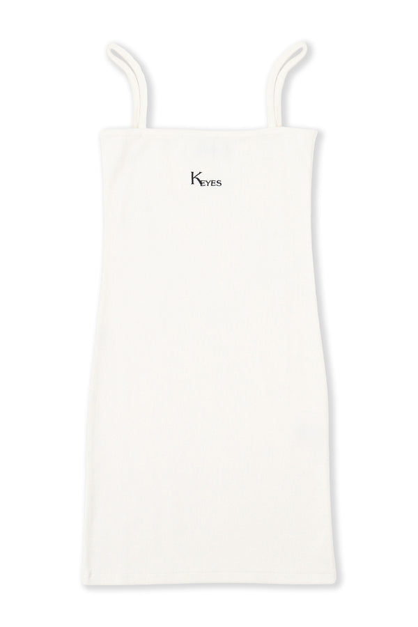 Body Fit  Rib One Piece White