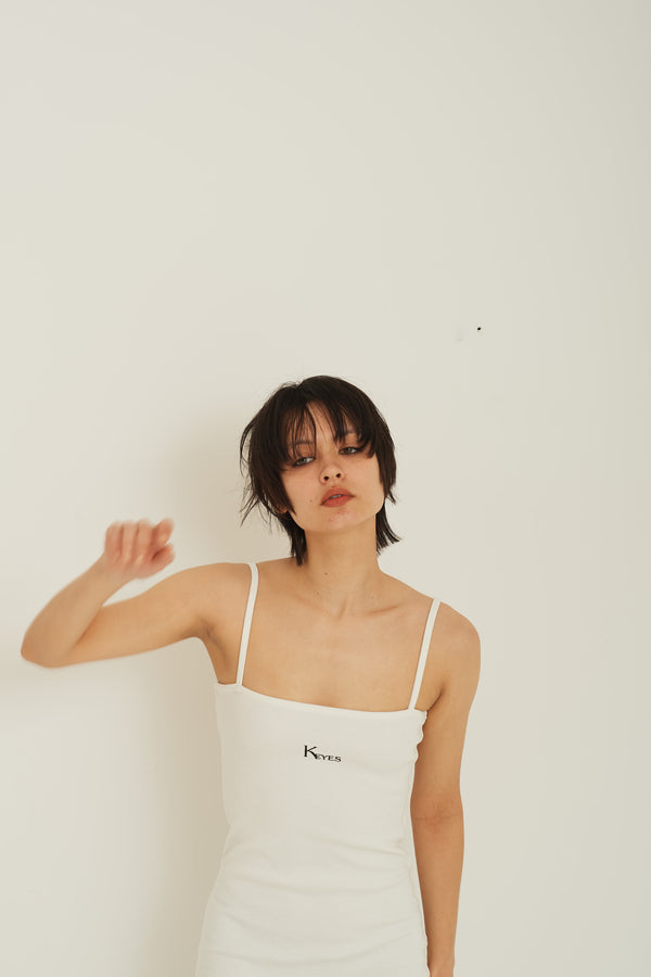 Body Fit  Rib One Piece White