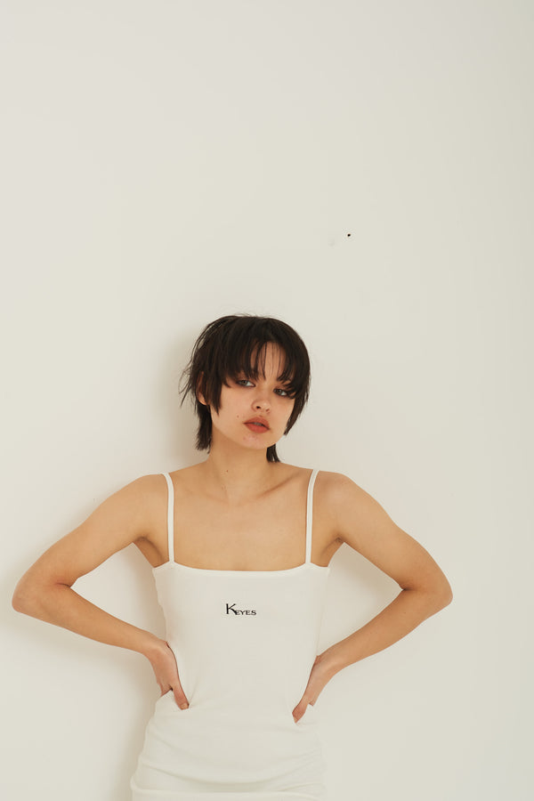 Body Fit  Rib One Piece White