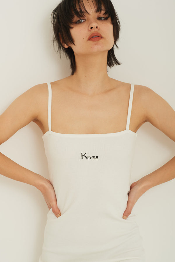 Body Fit  Rib One Piece White