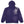 Load image into Gallery viewer, Senary Key Chain Stone Wash Hoodie Purple