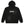 Load image into Gallery viewer, Senary Key Chain Stone Wash Hoodie Black
