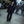 Load image into Gallery viewer, Stone Wash Saide Zip Denim Pants Blue