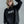 Load image into Gallery viewer, Senary Key Chain Stone Wash Hoodie Black
