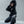 Load image into Gallery viewer, Senary Key Chain Stone Wash Hoodie Black