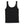 Load image into Gallery viewer, Pixel Key Embroidery Rib Tanktop Black