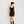 Load image into Gallery viewer, Pixel Key Embroidery Rib Tanktop Black
