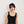 Load image into Gallery viewer, Pixel Key Embroidery Rib Tanktop Black