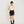 Load image into Gallery viewer, Pixel Key Embroidery Rib Tanktop White