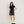 Load image into Gallery viewer, Pixel Key Embroidery Short Length TEE Black