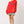 Load image into Gallery viewer, Stone Wash “KEYES” Off Shoulder Red