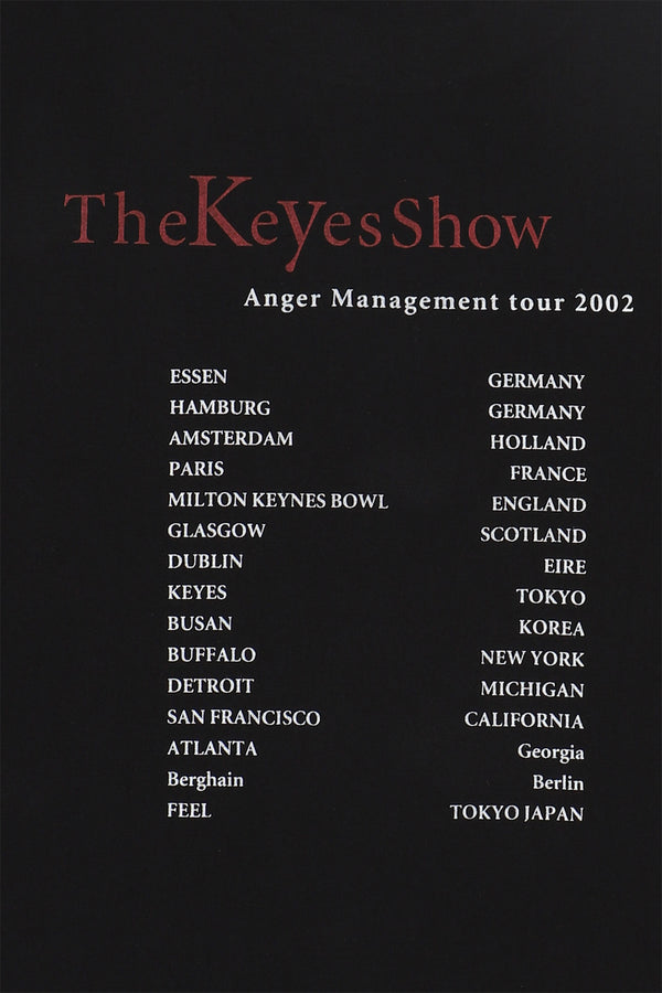 The KEYES Show Tours Tee Black