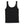Load image into Gallery viewer, Pixel Key Embroidery Rib Tanktop Black
